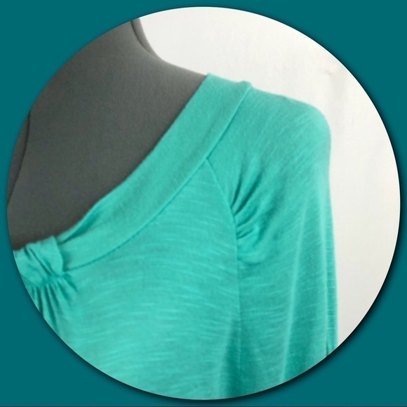 KENNETH Cole Teal Long Sleeve T-Shirt - Picture 4 of 8